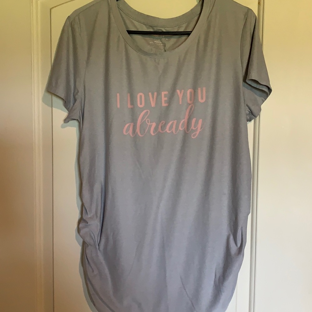 Time and Tru, LG, Maternity Shirt